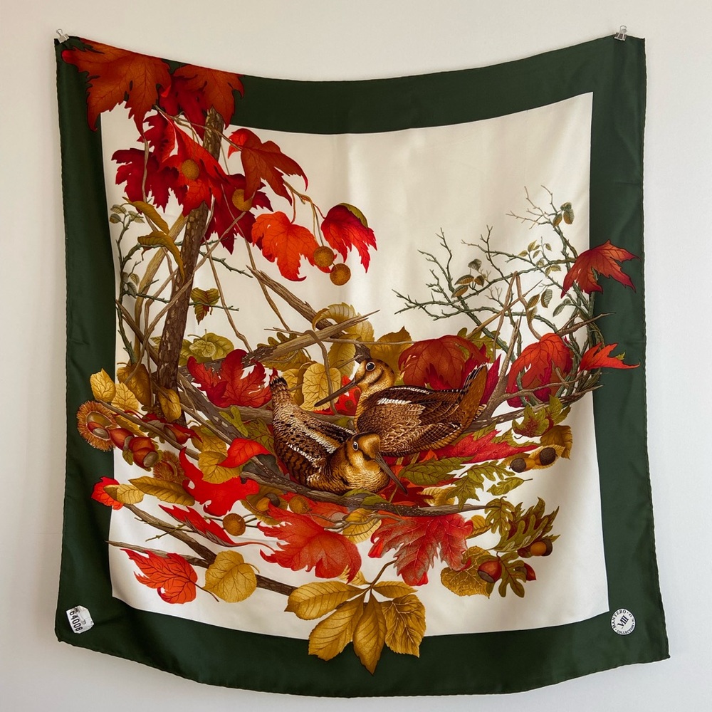 Vintage Mantero No. 19 Silk Scarf
